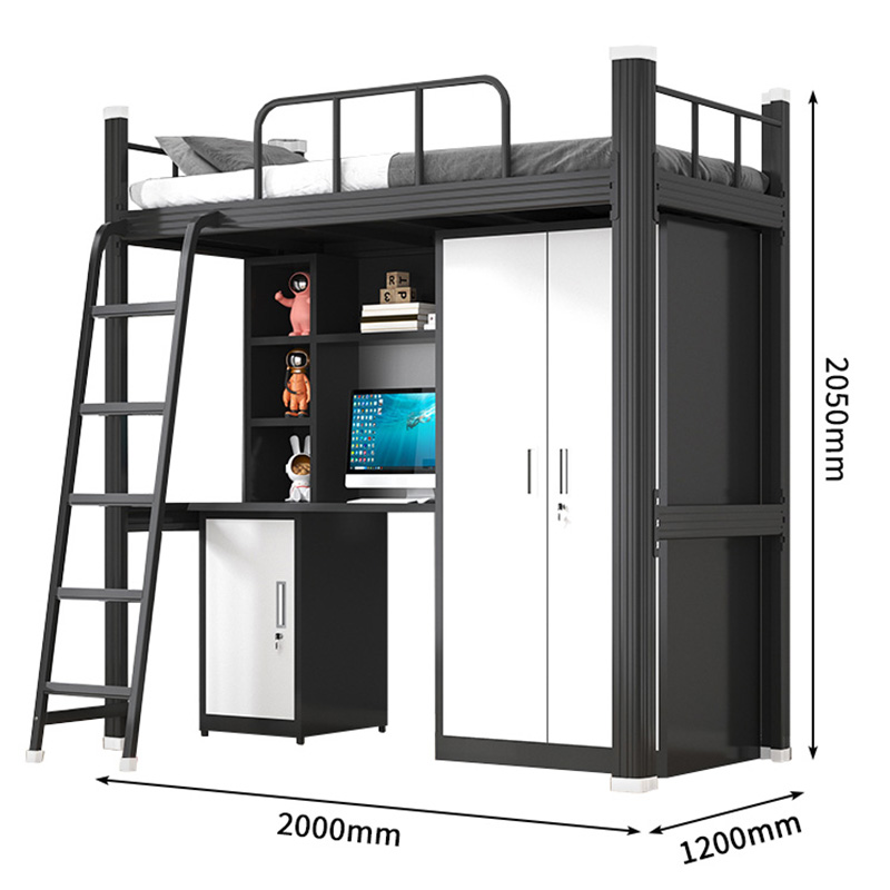 景福达上床下桌2000*1200*2050mm套高清大图