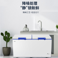 海尔haier小冰柜家用冷柜小型商用大容量保鲜冷冻两用减霜箱囤货BC/BD-516SEA
