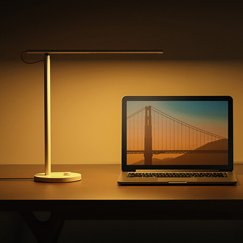 小米米家led智能台灯1s卧室家用学生书桌折叠简约床头灯护眼灯智能