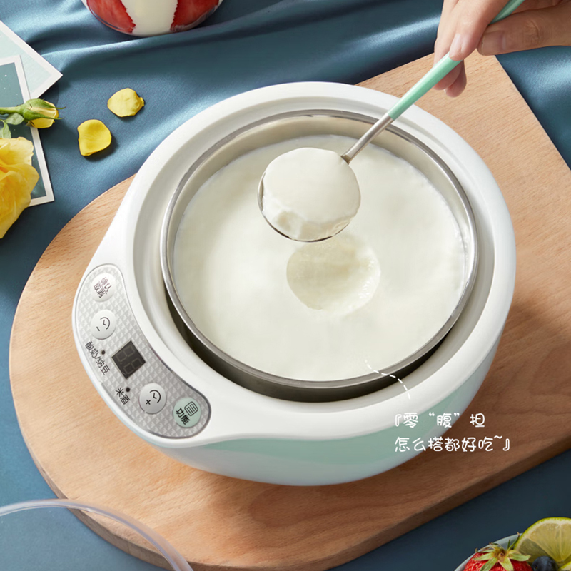 小熊酸奶机米酒纳豆全自动酸奶发酵SNJ-B10U3高清大图