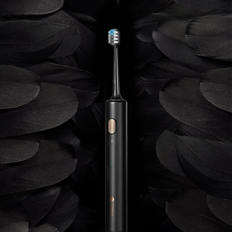 贝医生电动牙刷声波软毛外性美观牙刷黑金S03高清大图