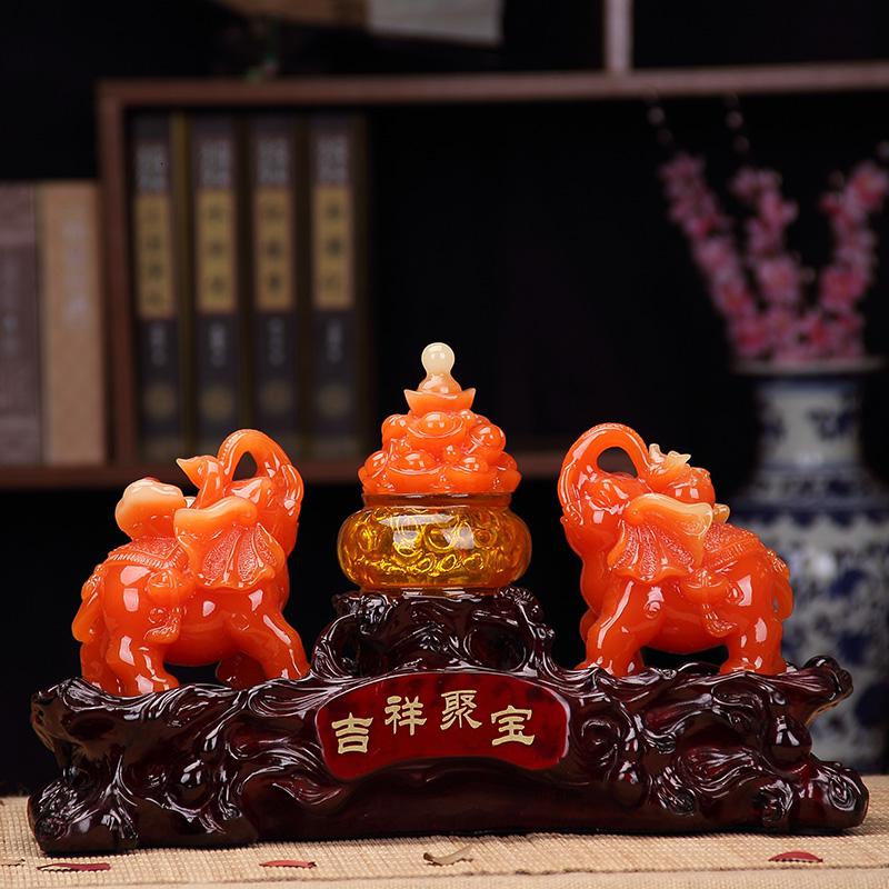 美帮汇貔貅摆件开业礼品家居家装饰品客厅酒柜电视柜摆设高清大图