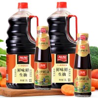 加加酱油 鲜味鲜生抽1.9L*2瓶搭配南沙蚝油238g*2瓶 凉拌菜点蘸炒菜增鲜提味 厨房调料 调料品