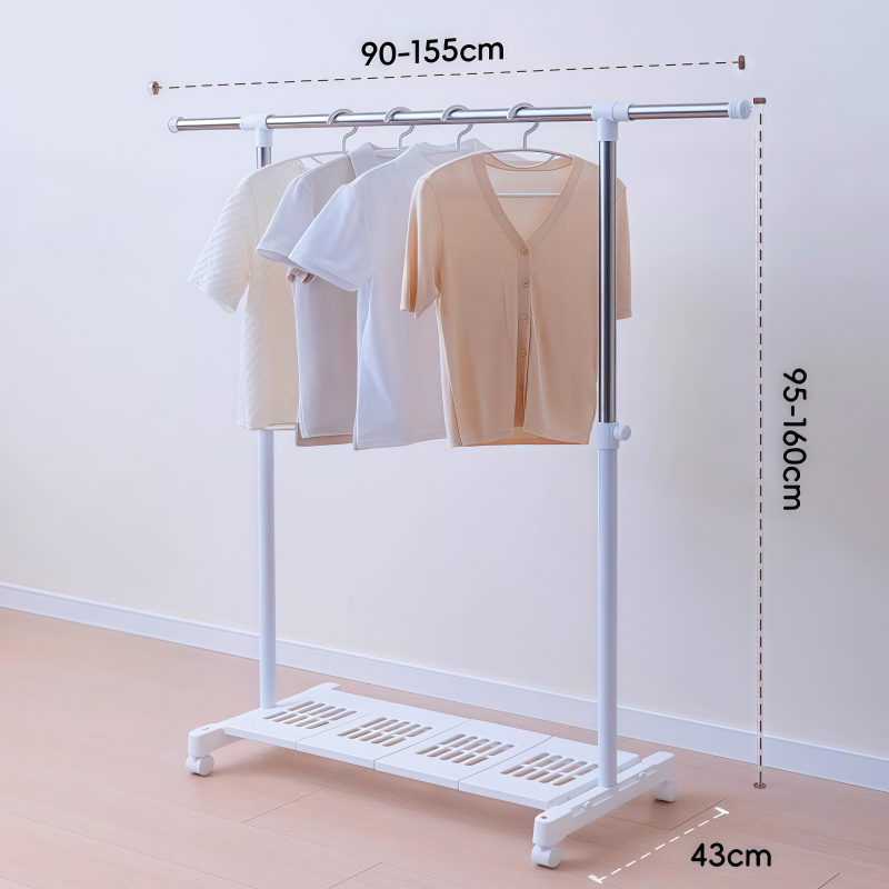 凡尔尚晾衣架 阳台落地晾衣架1550*430*1600mm个