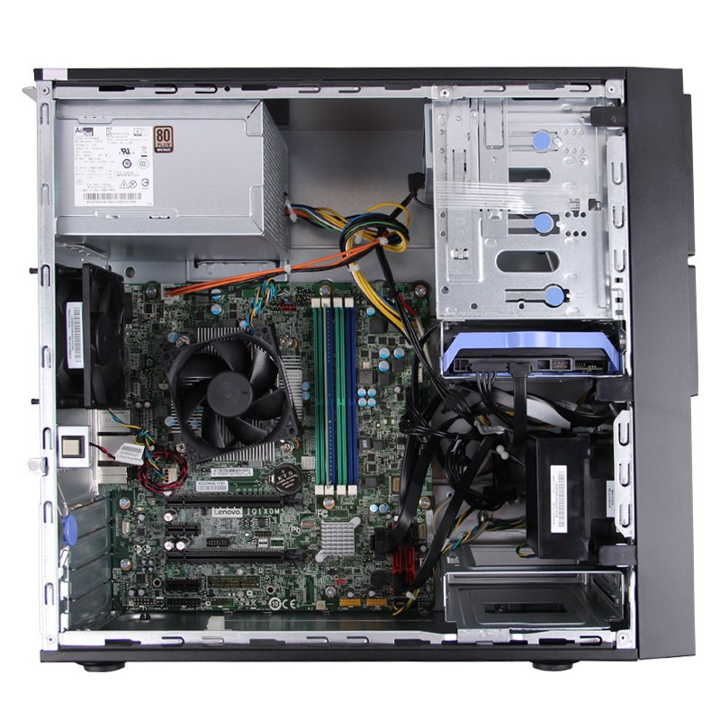 联想 TS250/ThinkSystem ST58 E3-1225V6 4核3.3G主频 16GB/1T 小型服务器主机