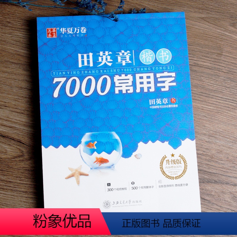 田英章楷书7000常用字 【正版】田英章书楷书字帖7000常用字大学生硬笔书法临摹练字本 初学者男生女生楷书入门速成教程