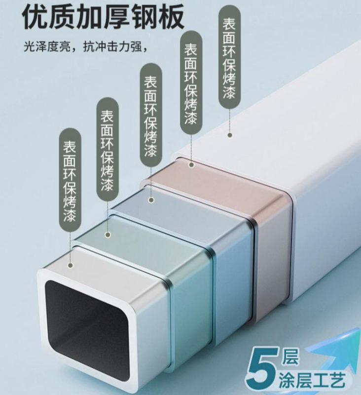 易企采 200CM全钢边台带试剂架 实验室测试化验操作工作台耐酸碱试剂台 单位:张高清大图