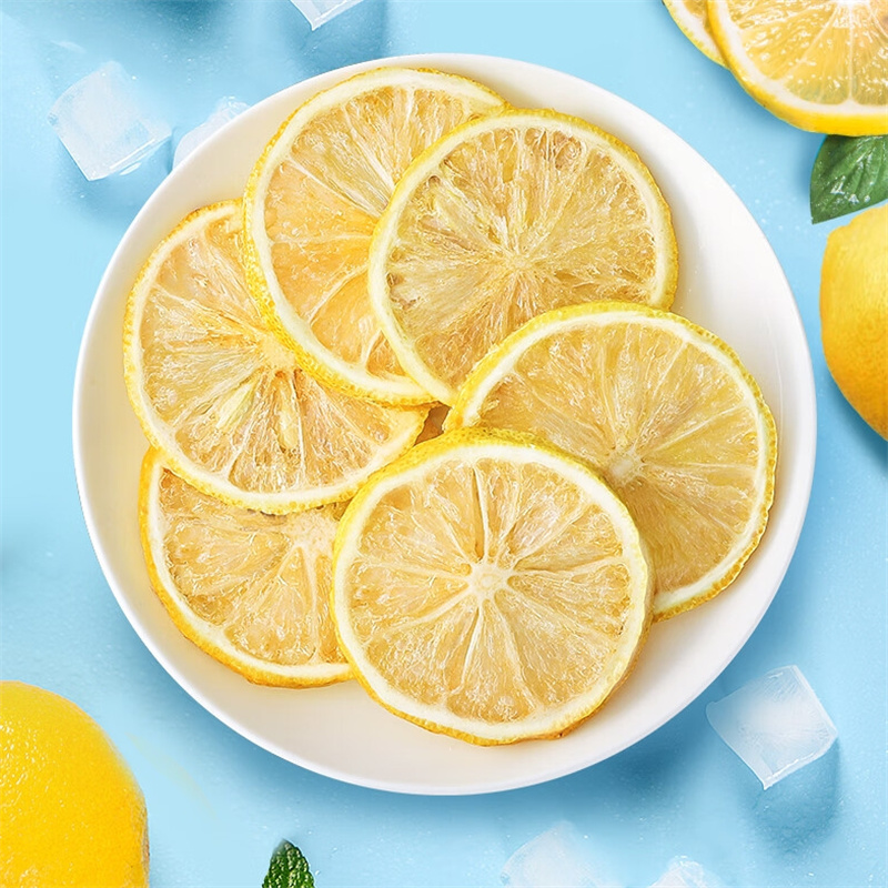 冻干柠檬片100克柠檬泡水烘焙装饰西柚果干另售片橙片9260高清大图