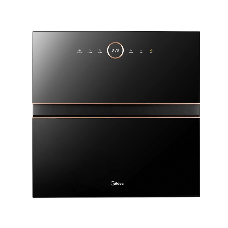 美的(Midea)嵌入式消毒柜ZTD-XC83 大容量二星级 光波紫外消毒离子净化祛味 IOT智能化 三层分区设计