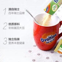阿华田(Ovaltine)原味少糖30%豆浆风味营养早餐豆浆粉非转基因大豆随身包360g(30g*12包)