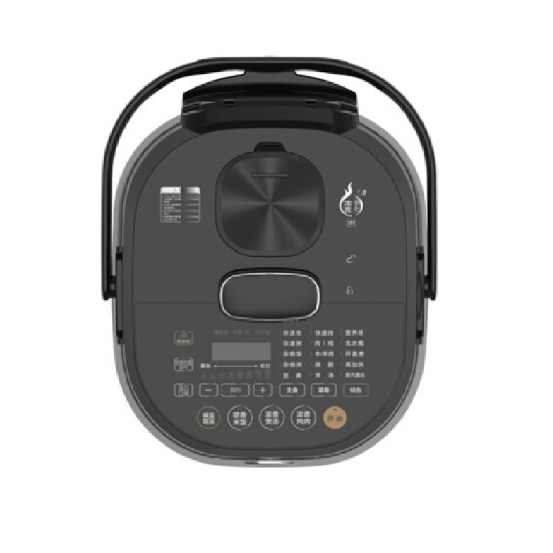 美的(Midea)电压力锅HT5082PG家用IH压力锅5L高压锅 智能触控中途可加菜多功能一锅双胆