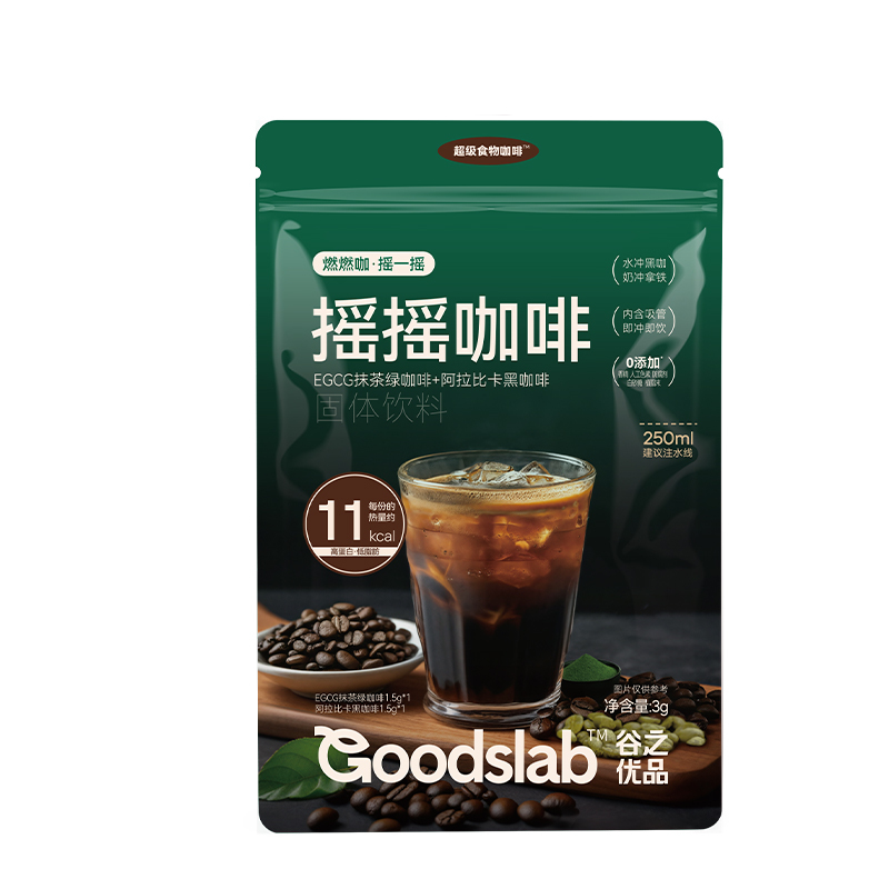 谷之优品 摇摇咖啡-EGCG抹茶款3g/袋*7