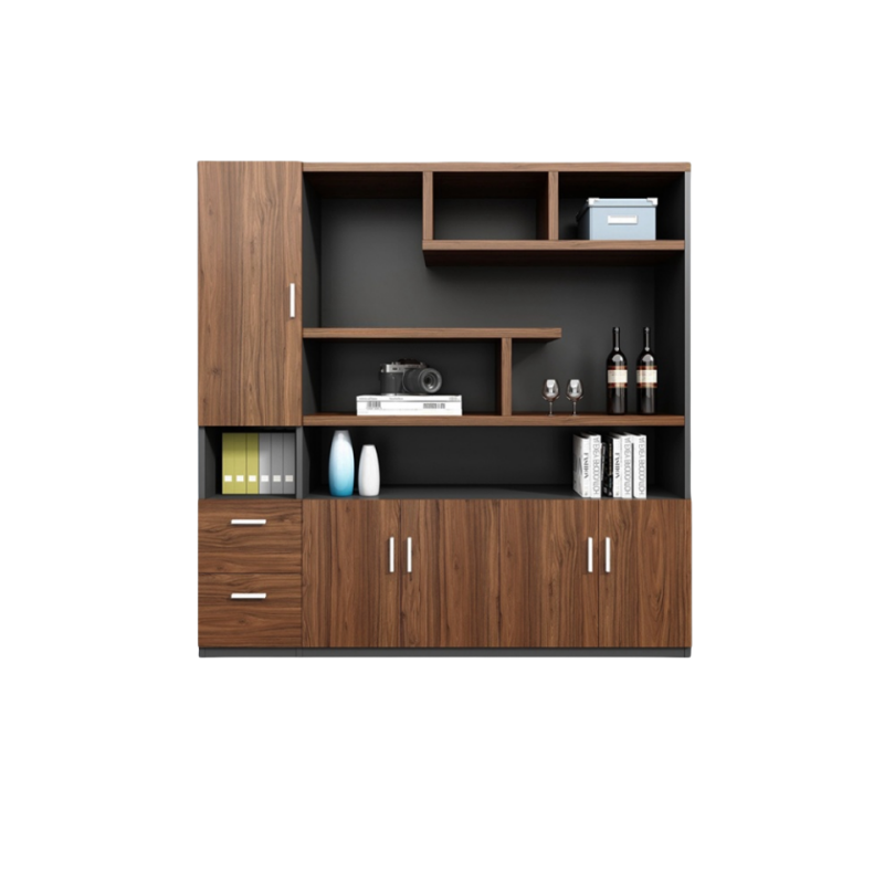 金佑莱矮柜文件柜木质书柜档案柜子(可定制)个(四门书柜)高清大图