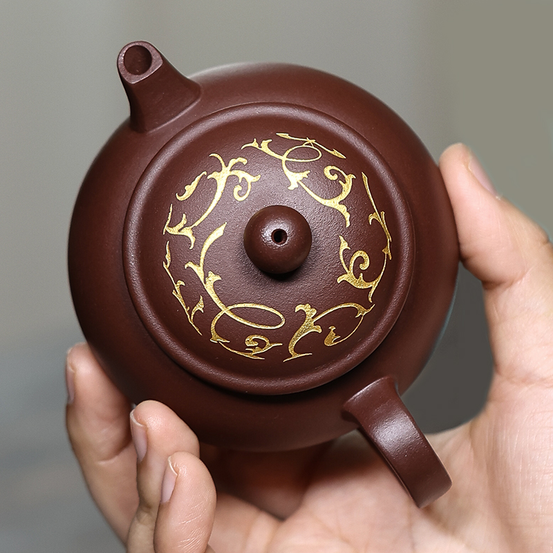 萬春和 生生不息紫砂茶壶陶瓷茶杯茶具整套旅行送礼家庭用商务随手礼物高清大图