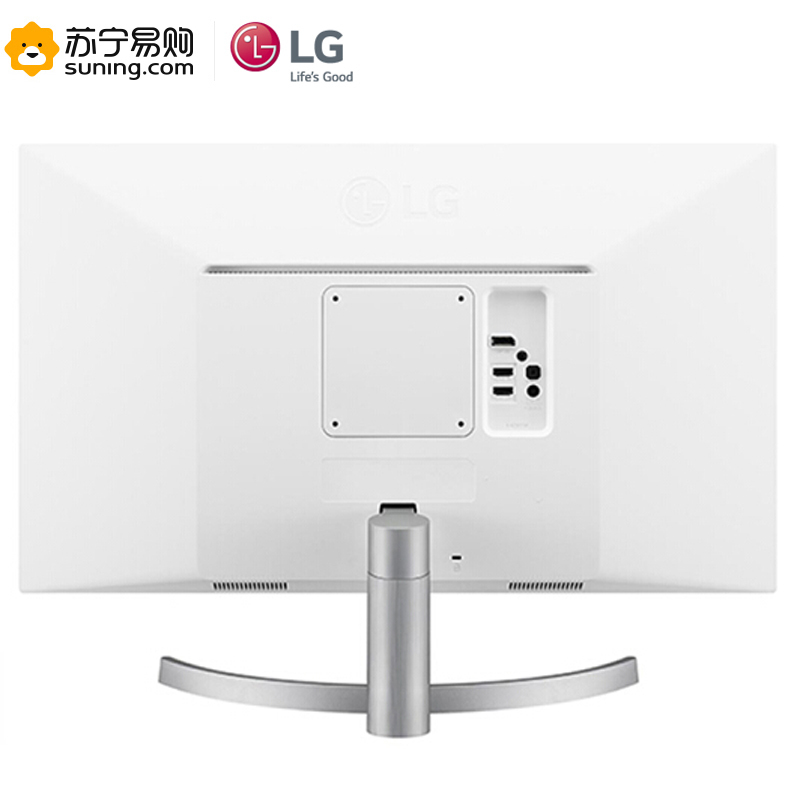 LG 27UK600 27英寸 UHD4K 超高清 HDR10 IPS硬屏 sRGB99% FreeSync 三面微边框显示器 DP HDMI接口