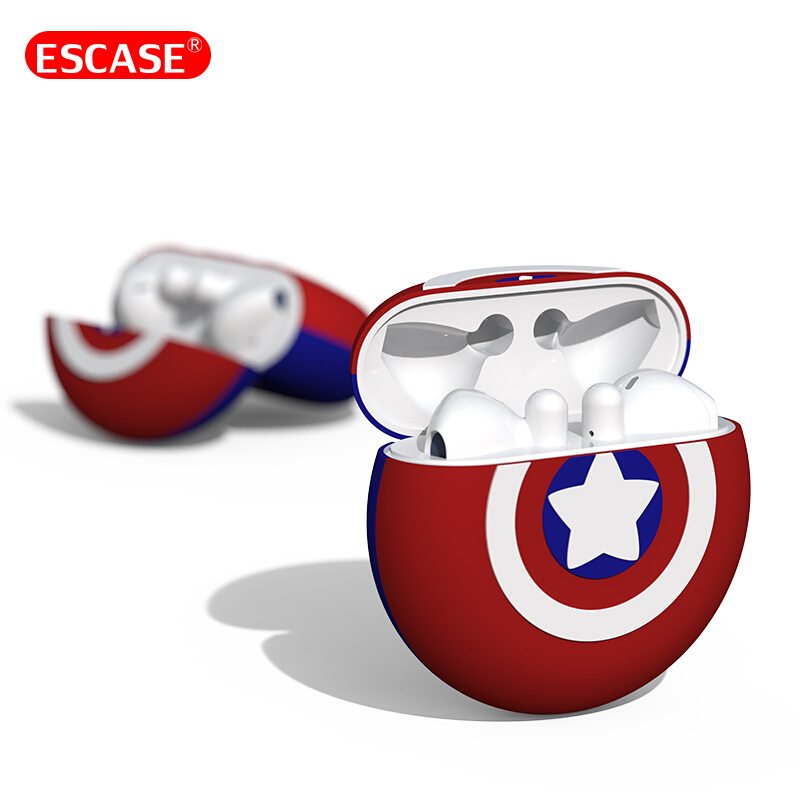 escase华为freebuds3耳机保护套3代无线蓝牙耳机套硅胶不沾灰潮牌创意