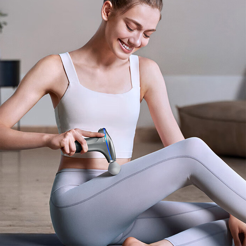 SKG筋膜枪全身按摩放松热敷肩颈腰椎腿部肌肉颈膜枪按摩仪F7高清大图