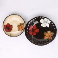 [玉泉]YUQUAN花语A20头中式炻器碗碟餐具套装 韩式陶瓷碗盘釉下彩家用 国产高淳陶瓷套装