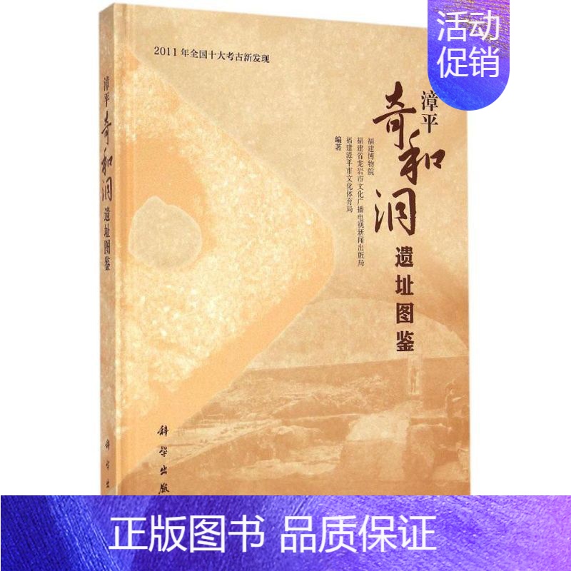 【正版】漳平奇和洞遗址图鉴 历史类知识读物图书 书籍