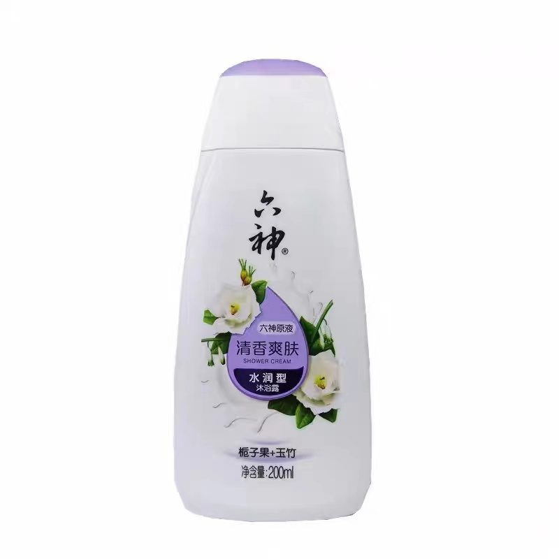 六神清香爽肤沐浴露200ml75372