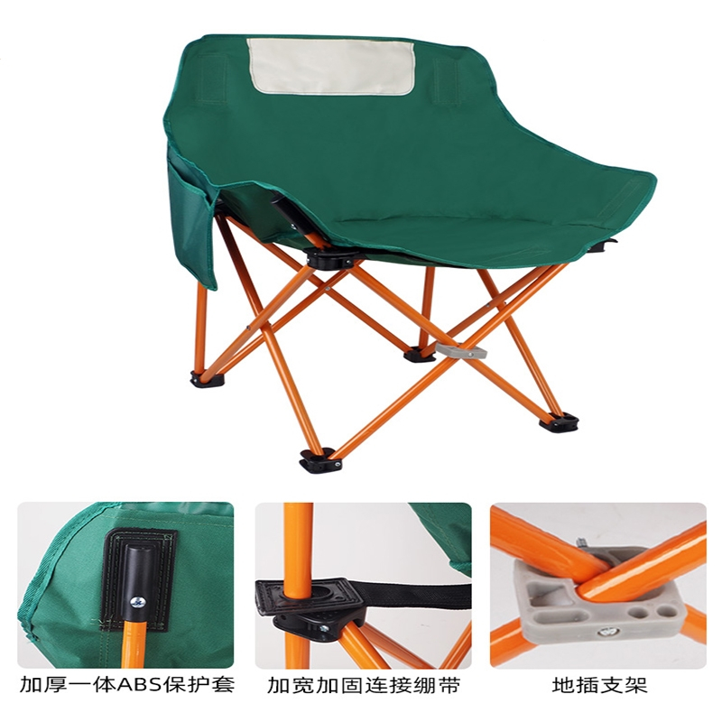 古达便携式钓鱼椅户外折叠椅子折叠野钓凳子露营靠背座椅板凳小马扎