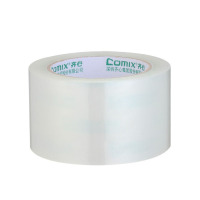 齐心 JP5506-6 普透封箱胶带 透明封箱胶 打包胶带 6卷/筒55mm*60y