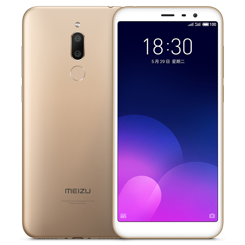 Meizu/魅族 魅蓝6T 4GB+32GB 香槟金 全面屏移动联通电信4G全网通手机高清大图