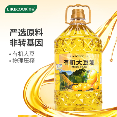 艾谷有机大豆油5L