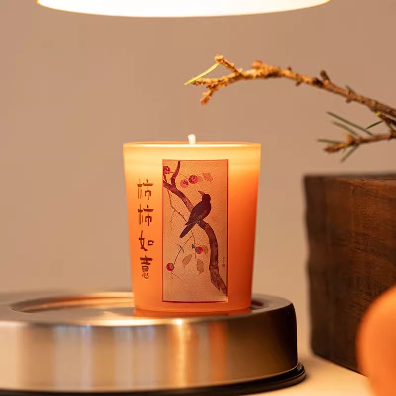 大英博物馆柿柿如意融蜡灯香薰灯礼盒乔迁生日礼物女生新婚礼物高清大图