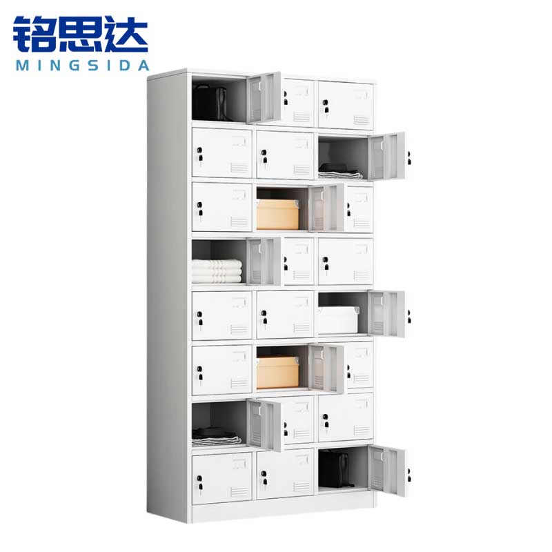 铭思达储物柜二十四门台高清大图