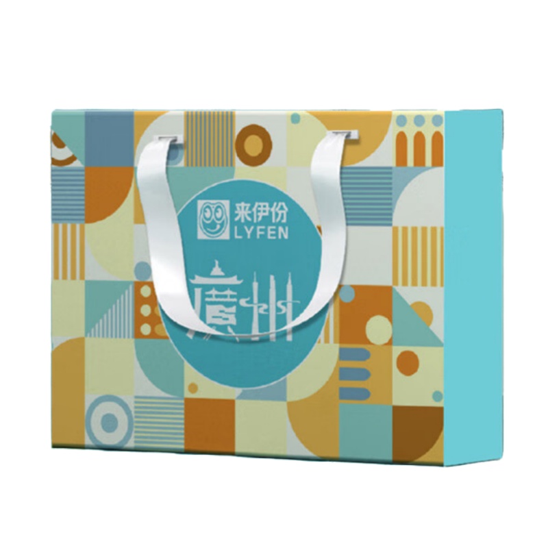 来伊份(LYFEN) 伊份时尚L1款礼盒1091g-新品 休闲零食 经典零食礼盒 美味好食 多种零食组合