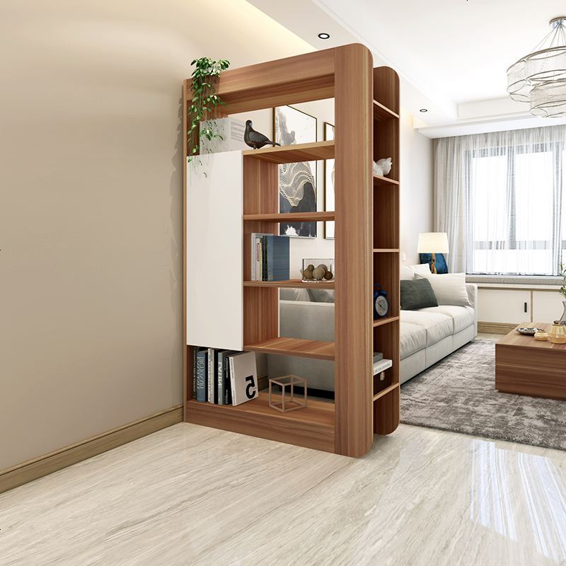 简约现代厅柜玄关柜客厅储物柜屏风隔断柜间厅柜书架置物架酒柜