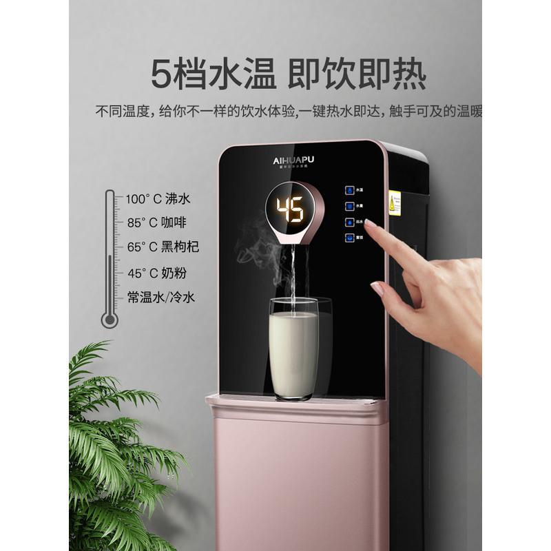 爱华普立式净水器过滤饮水机直饮家用加热一体机冷热即热式净水机 冰热款超滤机