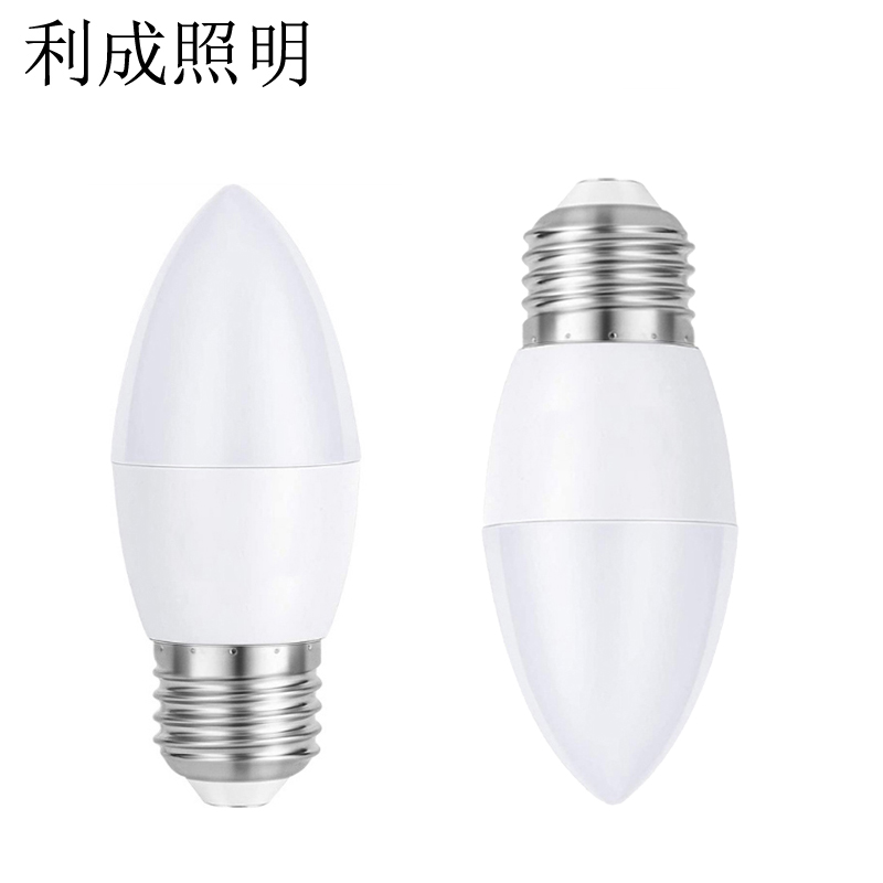 利成照明 LED灯泡尖泡 LC-C37-E27-3高清大图