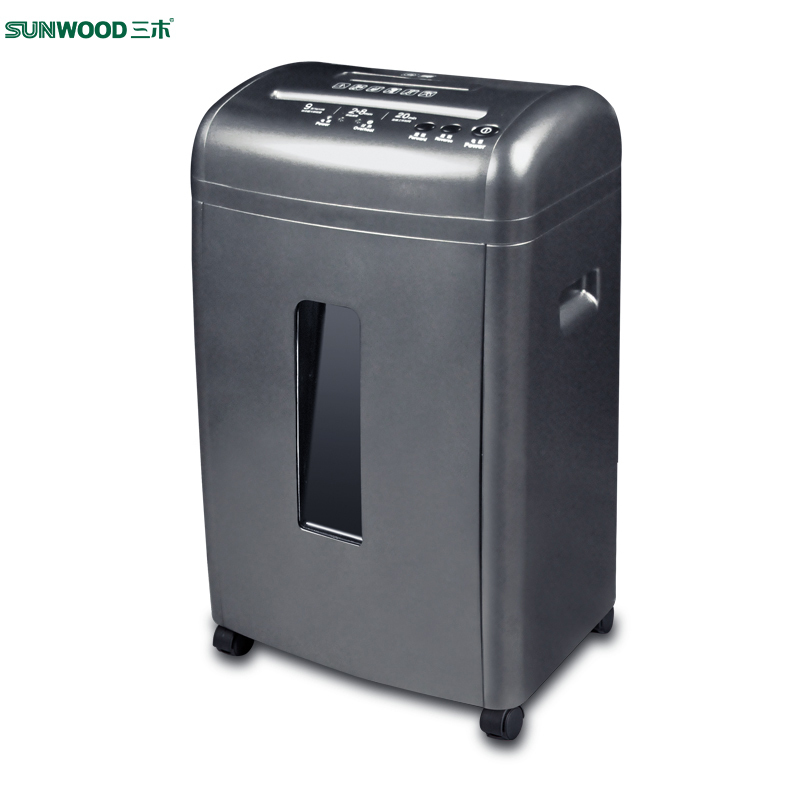 三木(SUNWOOD) M61 锰钢侠系列碎纸机 静音保密办公家用粉碎机