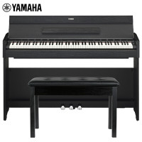 YAMAHA雅马哈YDP-S55B电钢琴立式专业88键重锤三踏板儿童成人智能电子钢琴黑色官方标配+全套配件