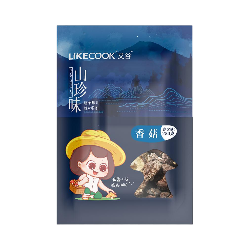 艾谷 香菇250g(山珍味)