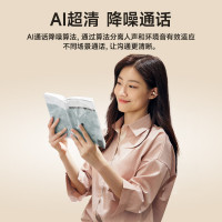 飞利浦(PHILIPS)TAT3469 蓝牙耳机 耳夹式无线开放 骨传导概念不入耳 黑色