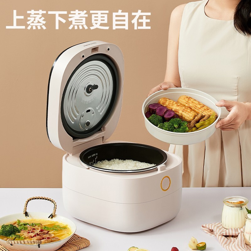 九阳(Joyoung) 电饭煲家用电饭锅智能预约多功能煲汤煮米饭柴火饭焖炖可做蛋糕5-8人4L容量 F40FY-F504高清大图