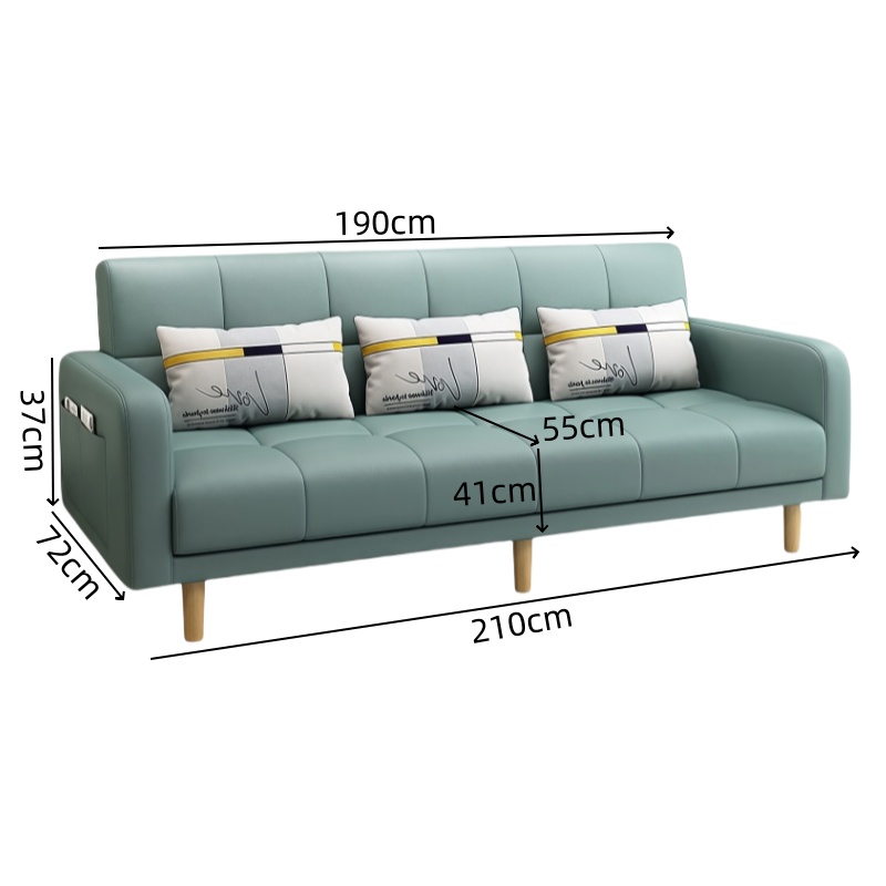 晨磊 沙发床 绿色 张高清大图