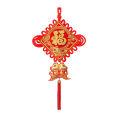 锦瑞星春节福字精品立体中国结挂件40#金福挂鱼/个