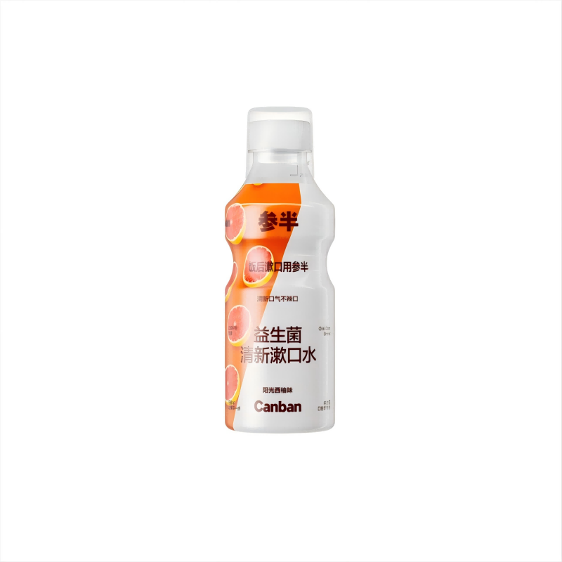 参半(NYSCPS) 益生菌清新漱口水500ml 阳光西柚