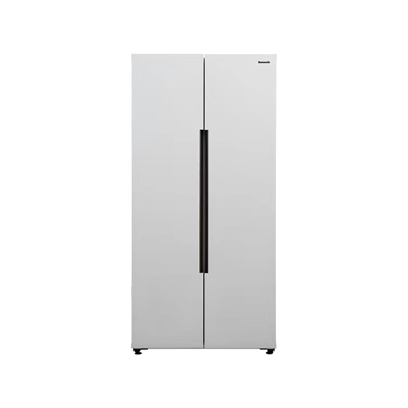 松下 NR-B581WM-W 570升大容量 64.8厘米超薄 银离子抑菌装置 磨砂白不锈钢面板 顶置压缩机对开门冰箱高清大图