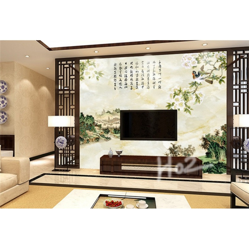 大型壁画无纺布墙纸3D电视背景墙壁纸壁画 卧室温馨无缝墙布壁纸壹德壹
