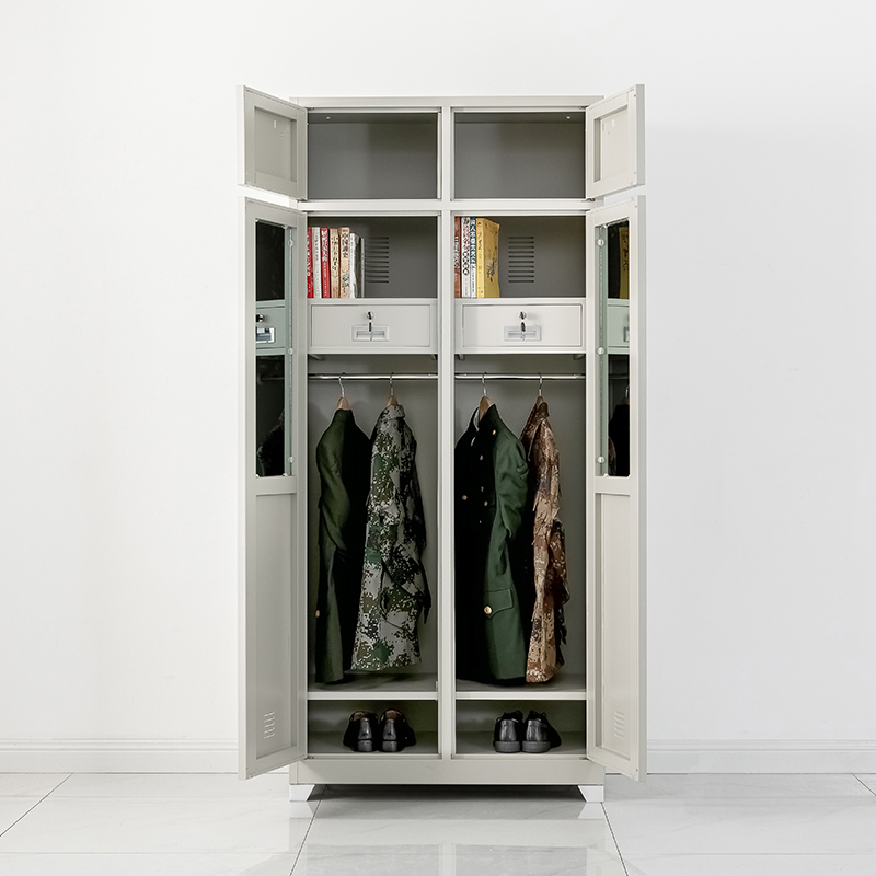 尔迈文件柜/更衣柜em-03 尔迈制式营具 部队宿舍