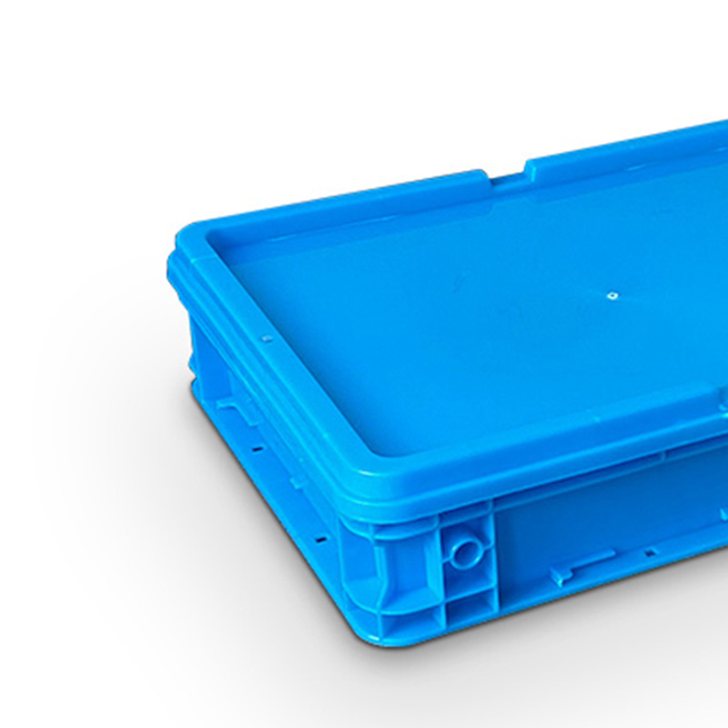 臻远ZY-SNXD-70收纳储物箱长方形物流中转箱带盖子 400*300*90mm高清大图