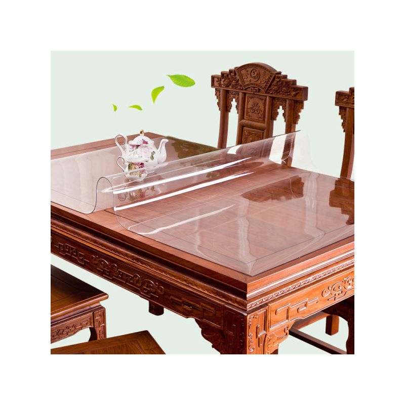 防水桌布软玻璃长方形正桌垫茶几pvc免洗餐桌胶垫透明磨砂厚薄