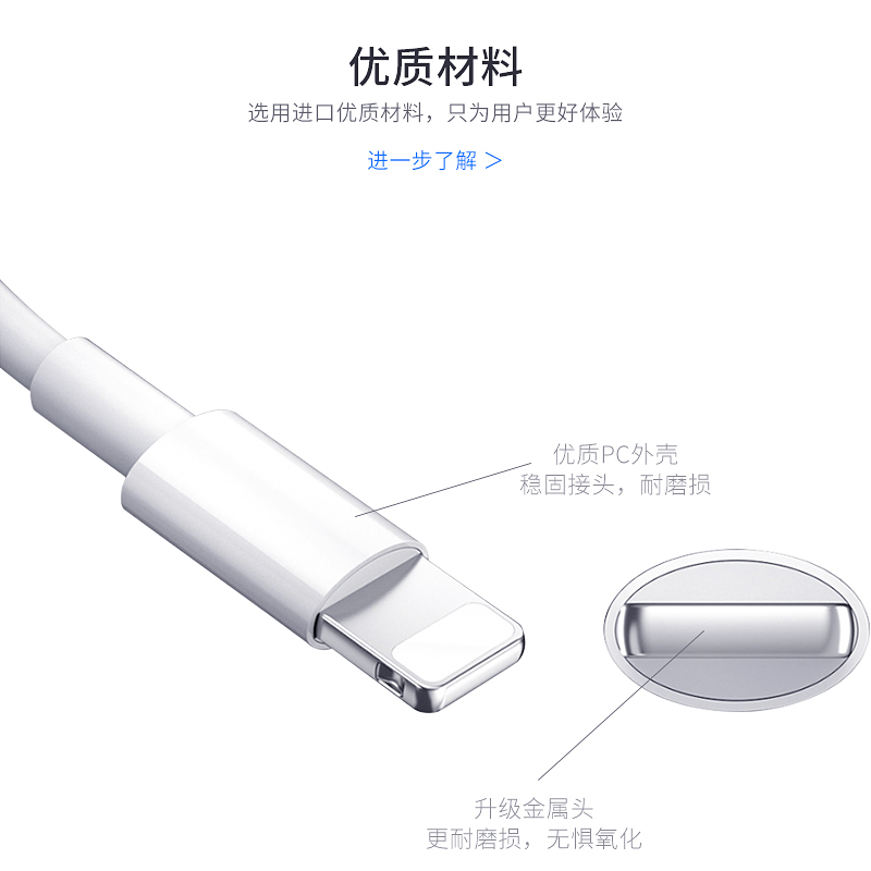 索弘5w充电器头套装适用于苹果