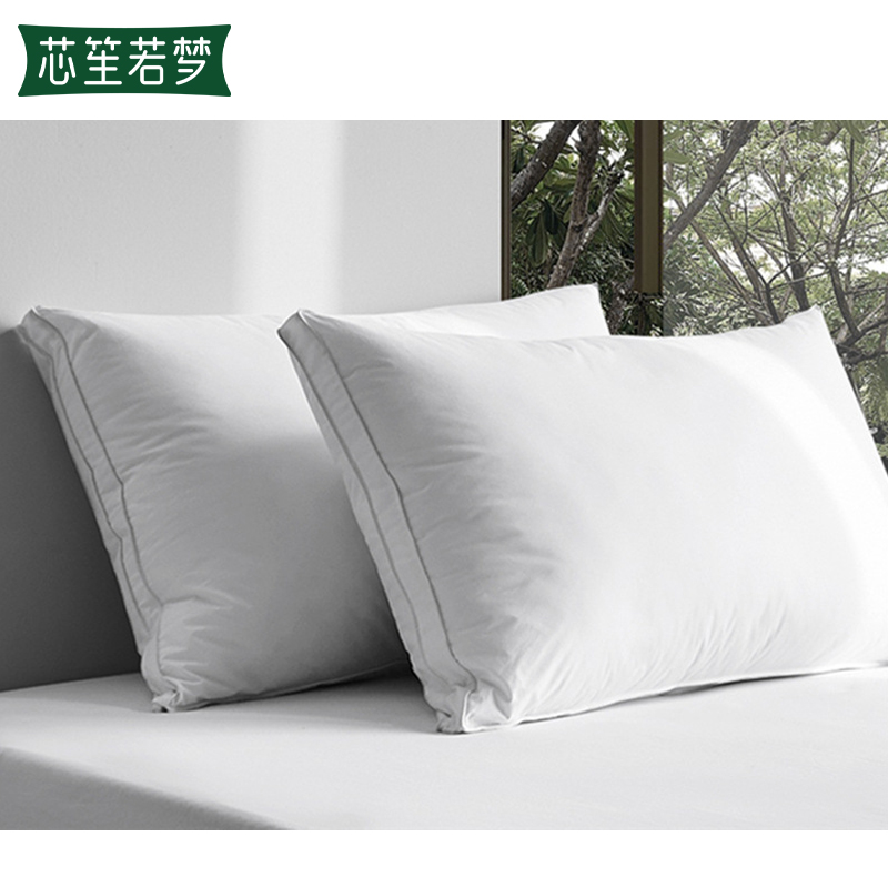 芯笙若梦 枕头 中枕 48*74cm/个高清大图