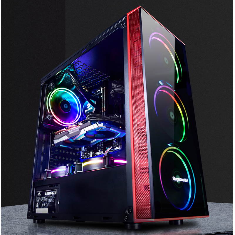 名龙堂(MLOONG) AMD R5 2600/GTX1060升/1660Ti 6G吃鸡游戏台式电脑主机全套
